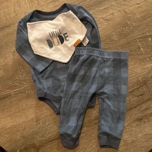 6-9 months, 3-piece outfit, Lila & Jack